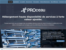 Tablet Screenshot of proceau.net